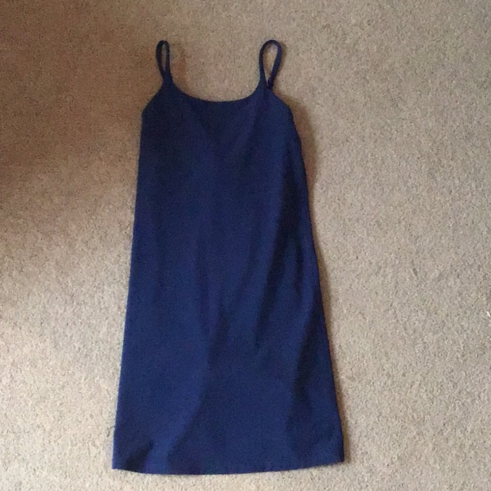 Athleta Girl Casual Dress - Navy Blue